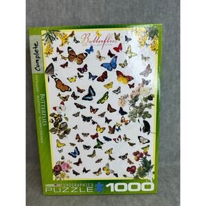 Eurographics Butterflies Puzzle 1000pc Multicolor Nature Art